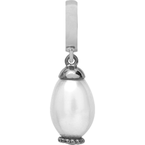 Image of Christina Collect Pearl Drop sølv charm